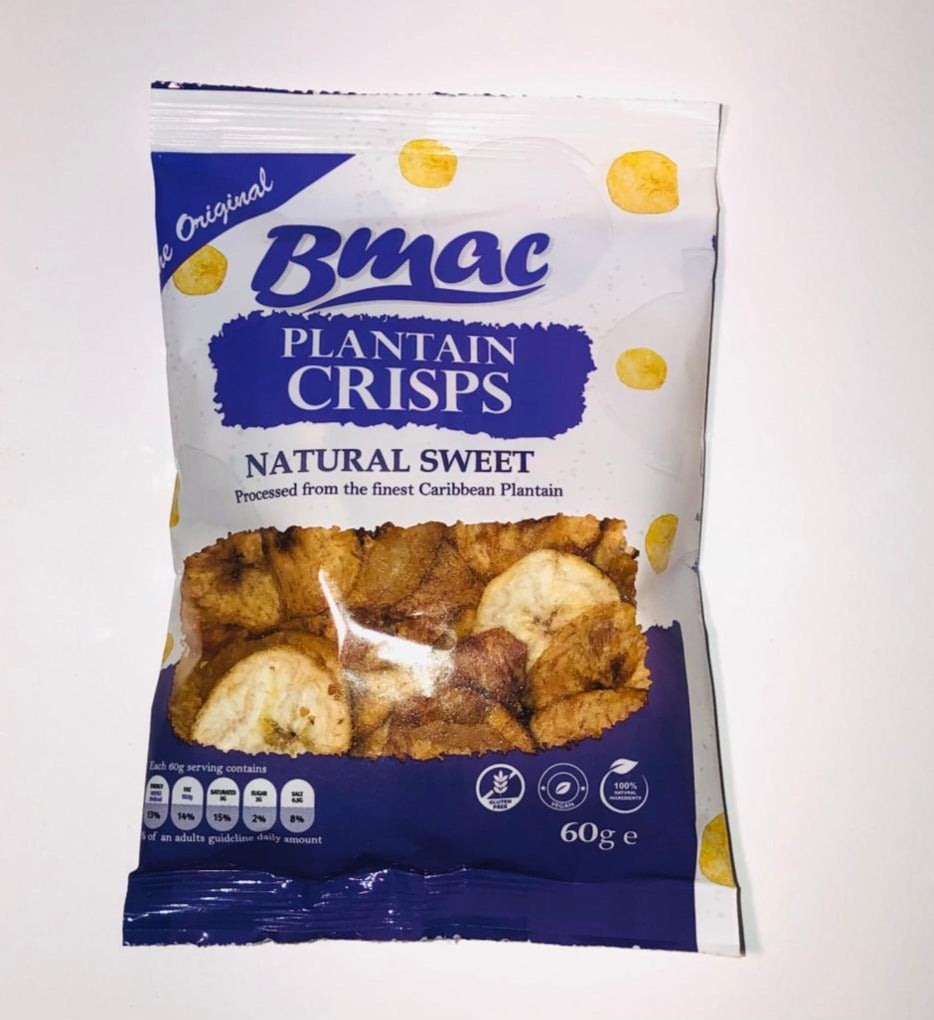 Bmac Natural Sweet Plantain Crisps