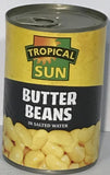 Tropical Sun Butter Beans 400g