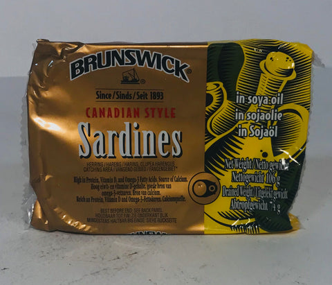 Brunswick Sardines in Soya Oil