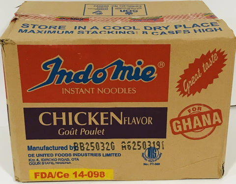 Nigerian Indomie Noodles Chicken Flavor  (70g)