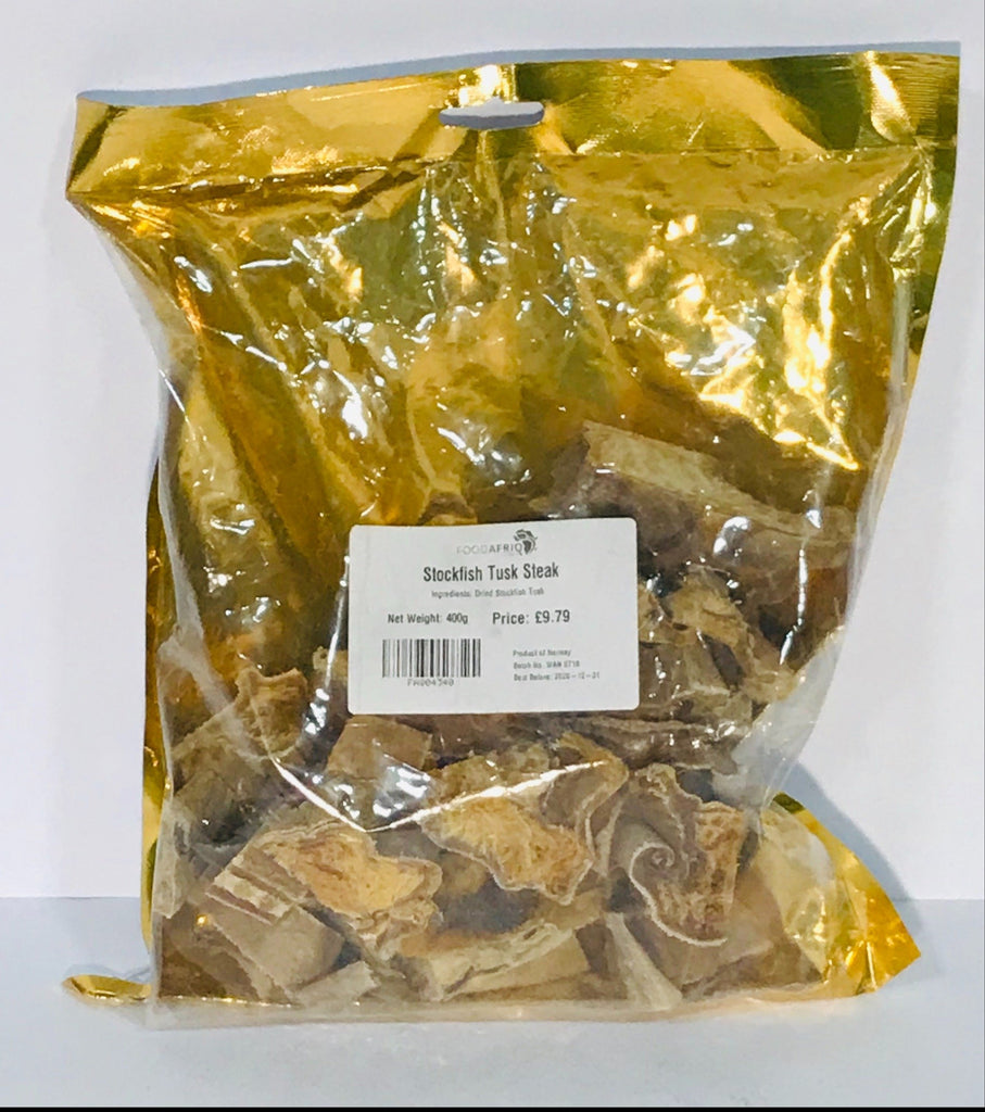 Stock Fish Tusk Steaks