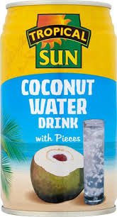 Tropical Sun Coconut Water with pieces