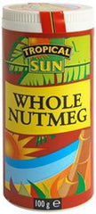 Tropical Sun Whole Nutmeg 100g